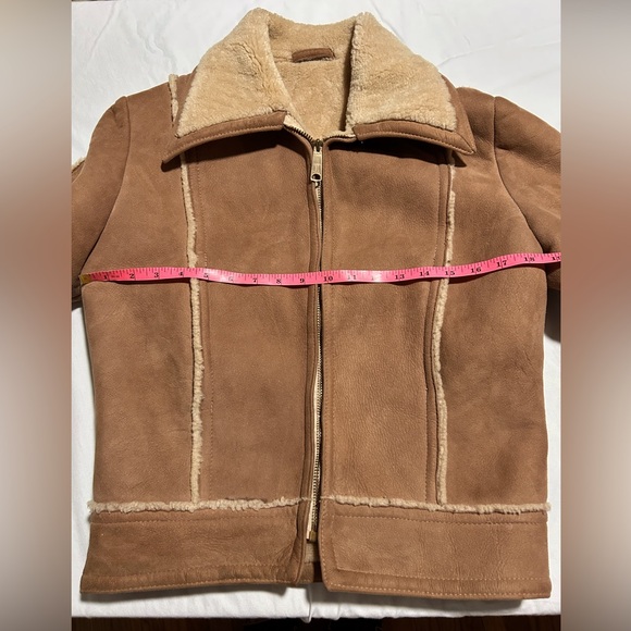 Vintage Sawyer of Napa Californian Suede Shearlings Women’s Jacket - Picture 12 of 14